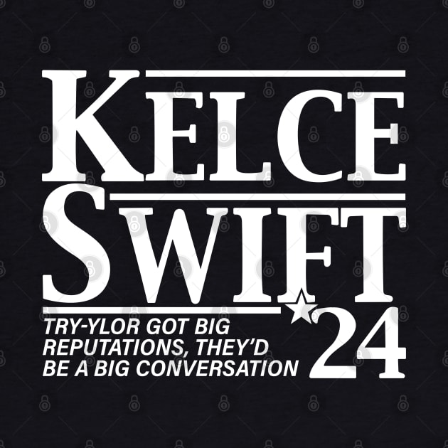 Funny Kelce Swift 2024 by anonshirt